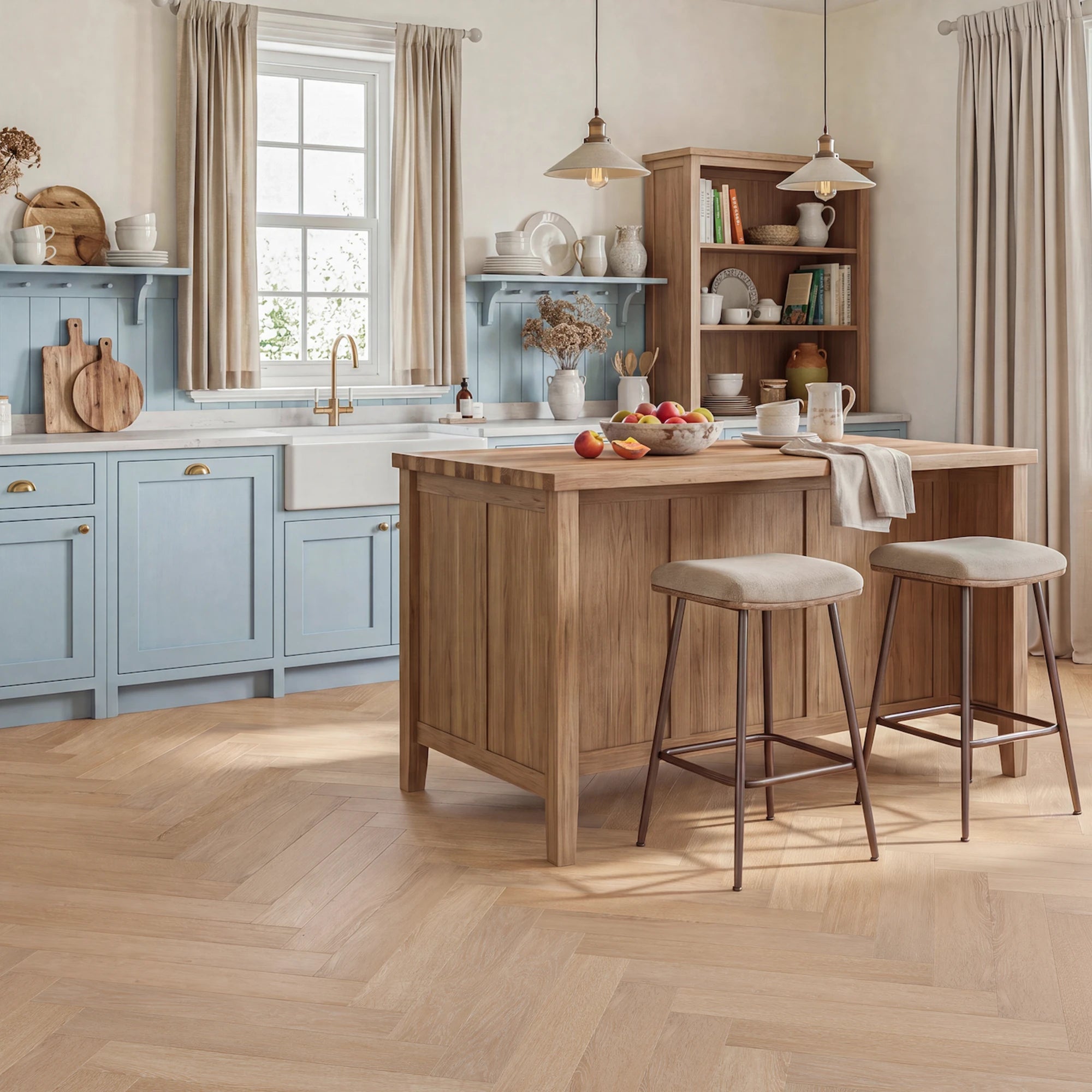 Sweet Dreams Herringbone Glue Down LVT