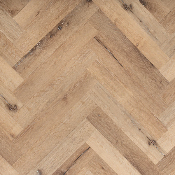Soft Spot Herringbone Glue Down LVT
