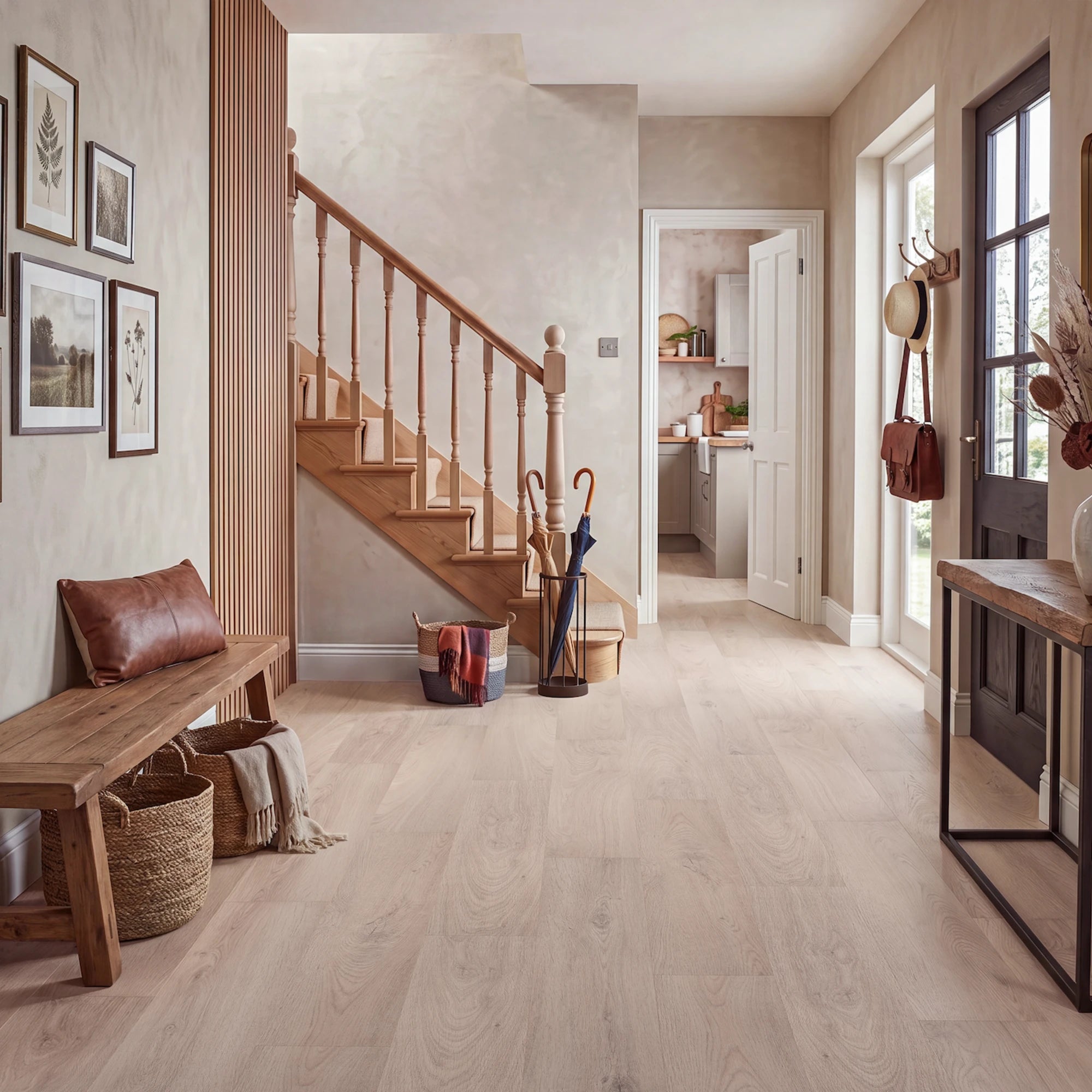 Sugar & Spice Straight Glue Down LVT