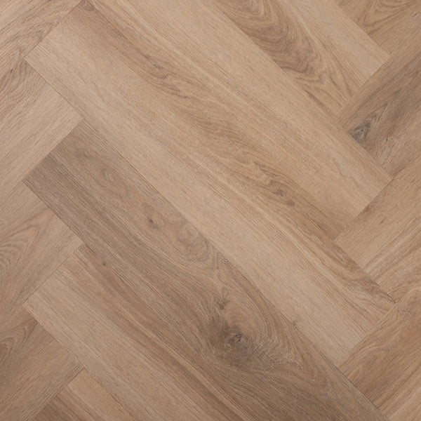 Caramel Kiss Herringbone Glue Down LVT