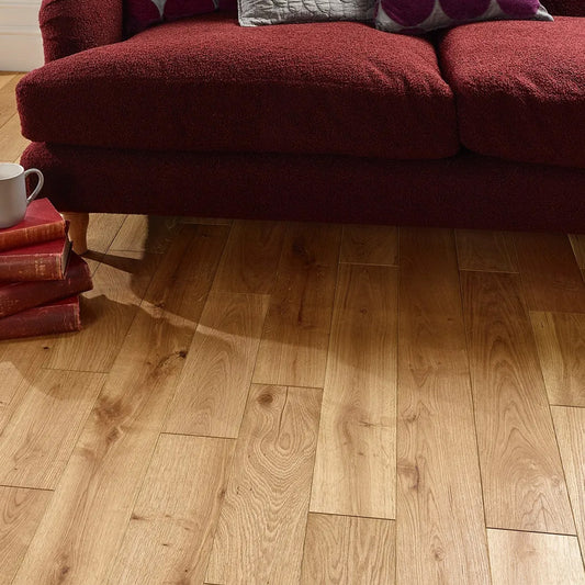 Natural Brushed & Oiled 18/5 x 125mm Straight Engineered