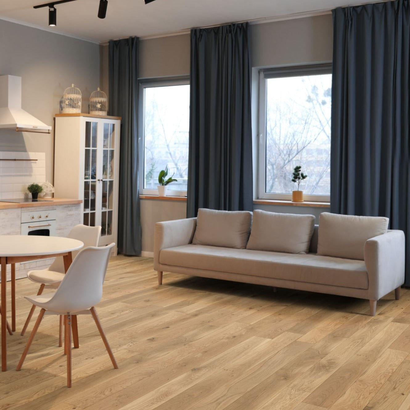 Oak Natural 20/6 x 190mm Straight Engineered