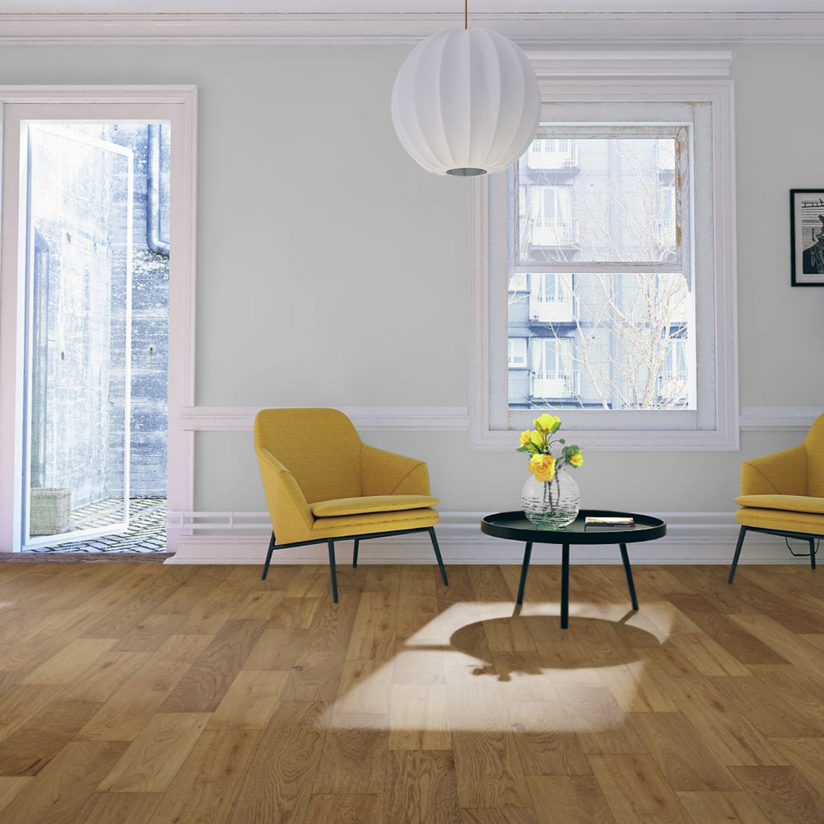 Toffee Oak 14/3 x 150mm Straight Engineered