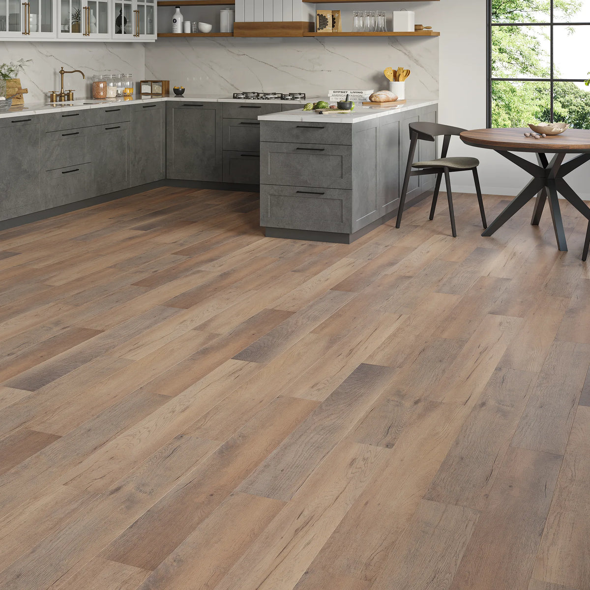 Fitzroy Oak Straight Click Vinyl SPC