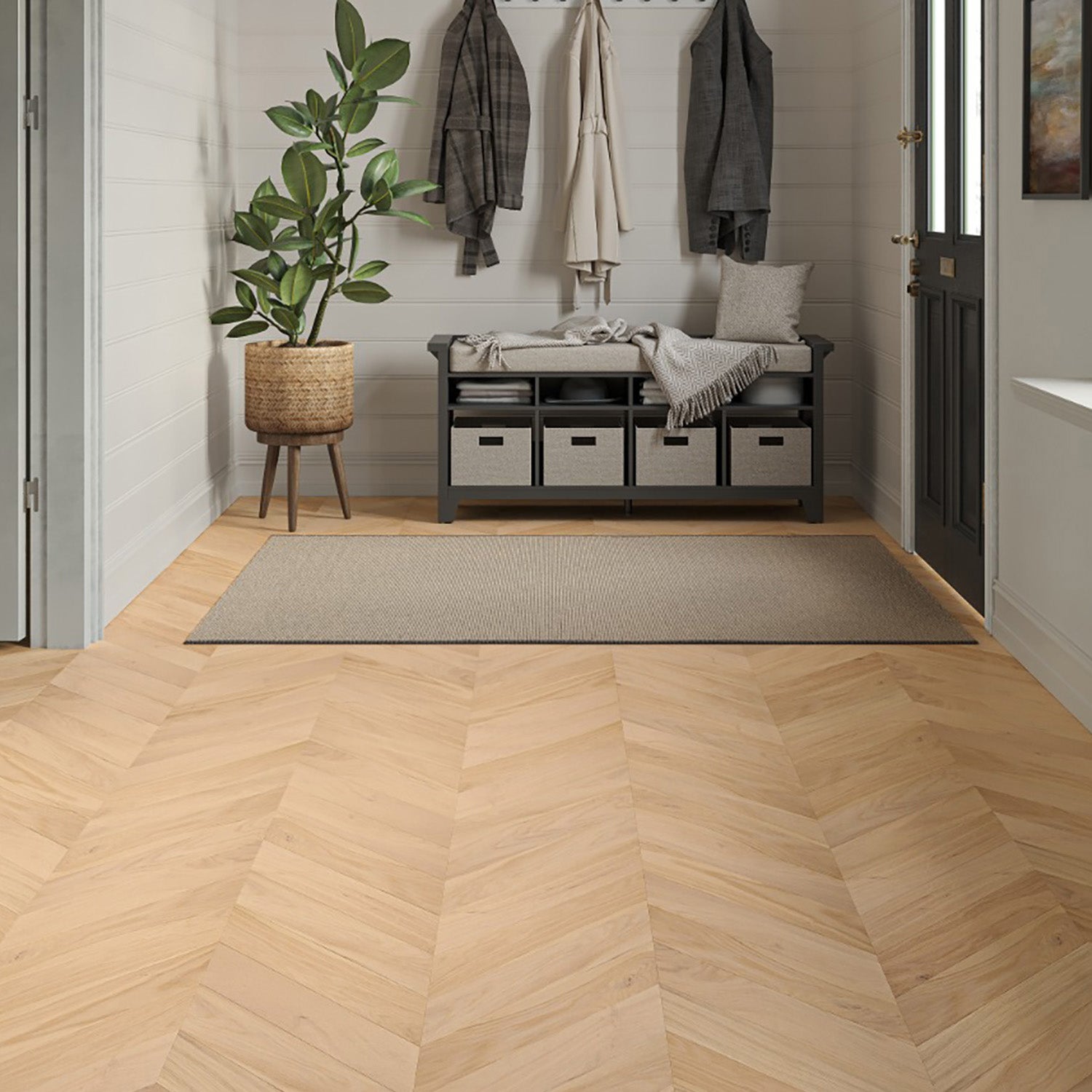 Camden Oak Chevron Engineered