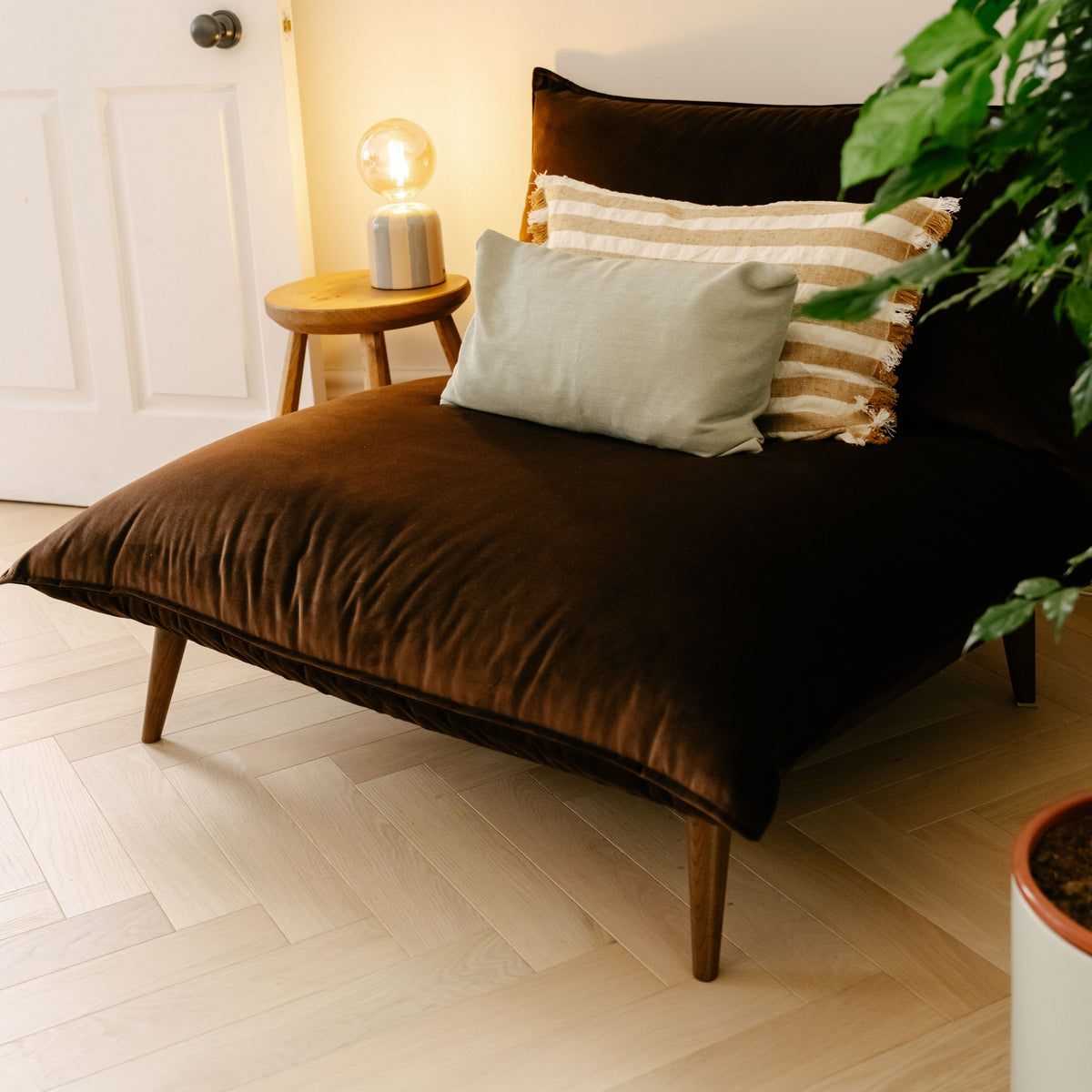 Summer Oak Herringbone Engineered