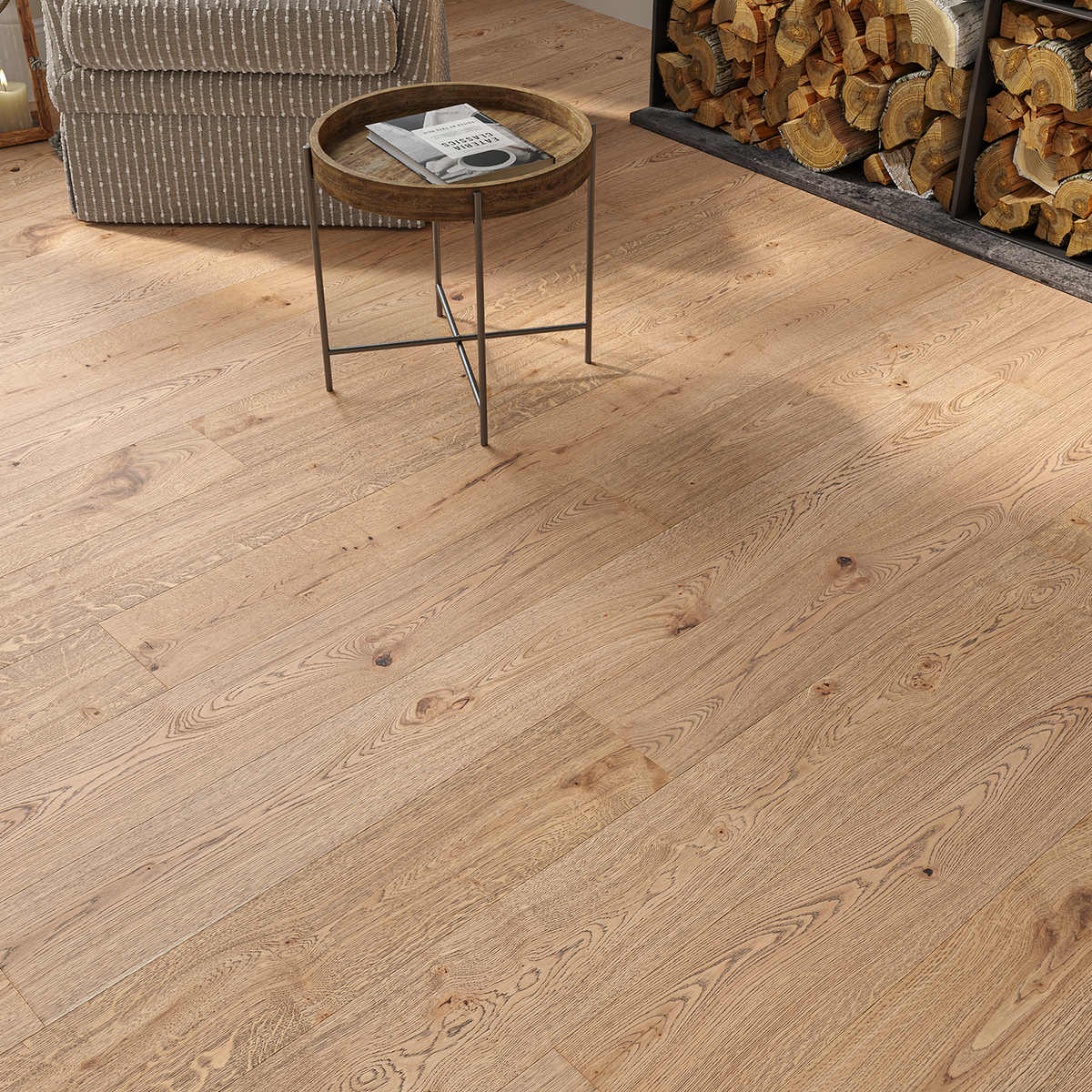 Blossom Oak Straight Engineered