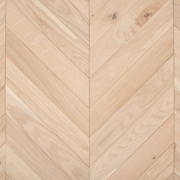 Feather Oak Chevron Engineered