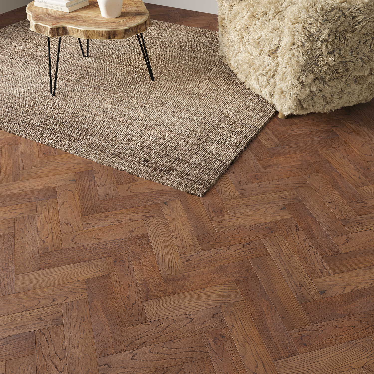 West Oak Herringbone Engineered