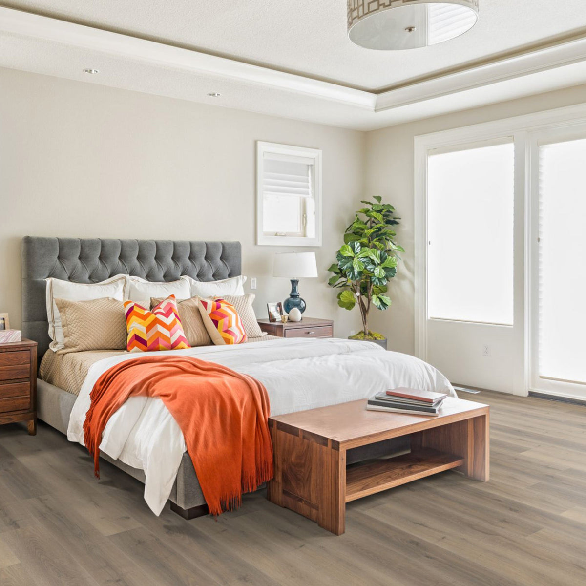 Brooklyn Oak 12mm Straight Laminate - Floor Street