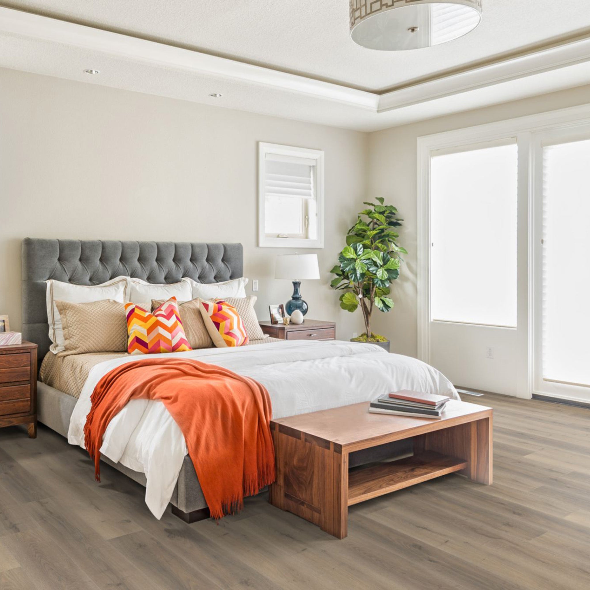 Brooklyn Oak 12mm Straight Laminate - Floor Street