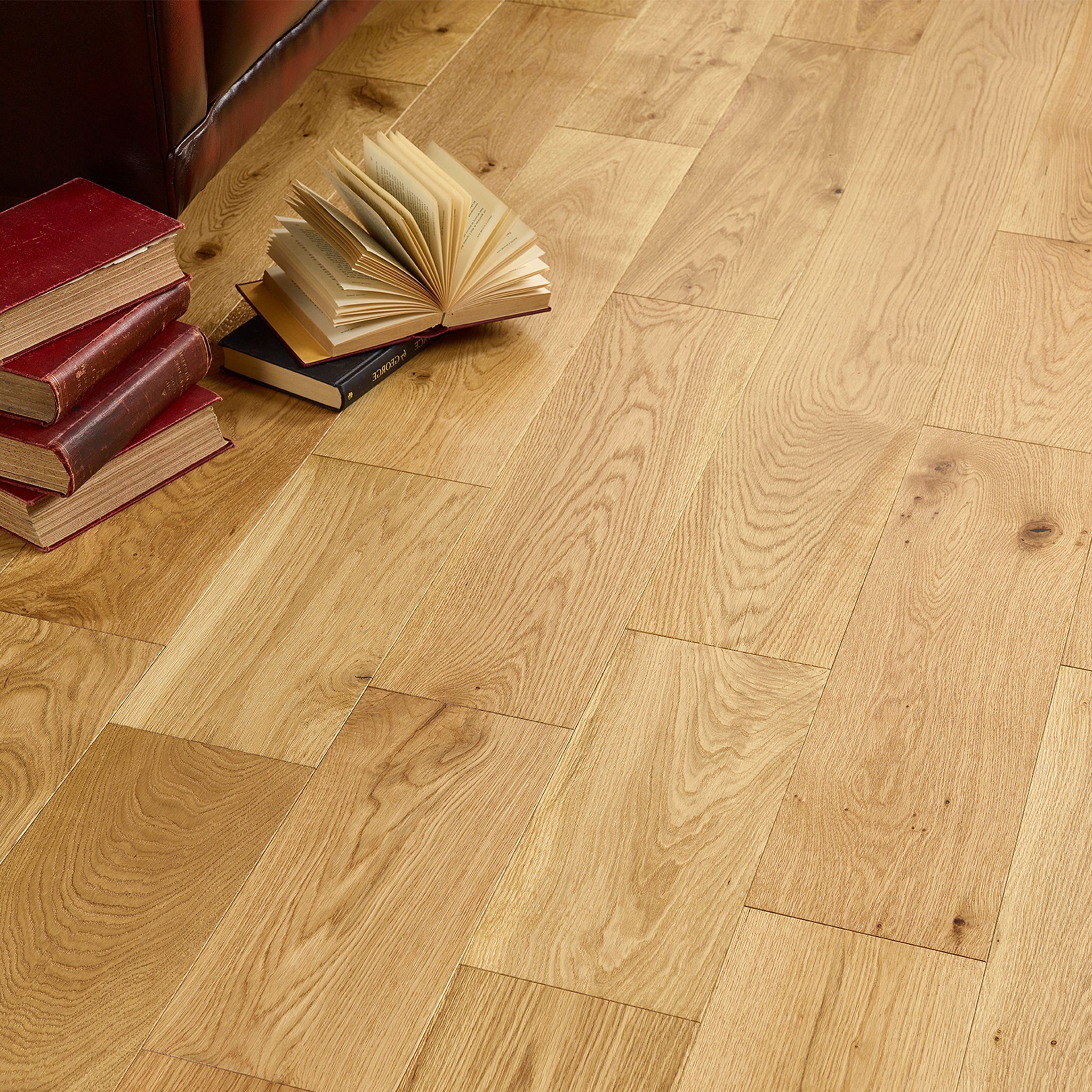 Brushed & Lacquered (Long) 14/3 x 190mm Straight Engineered - Floor Street