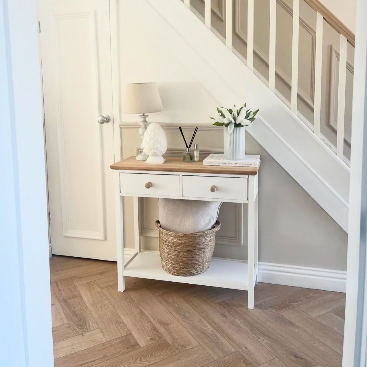 Buri Oak Herringbone Waterproof Click Vinyl - Floor Street