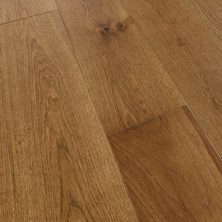 Cognac Brushed & Lacquered 15/4 x 220mm Straight Engineered