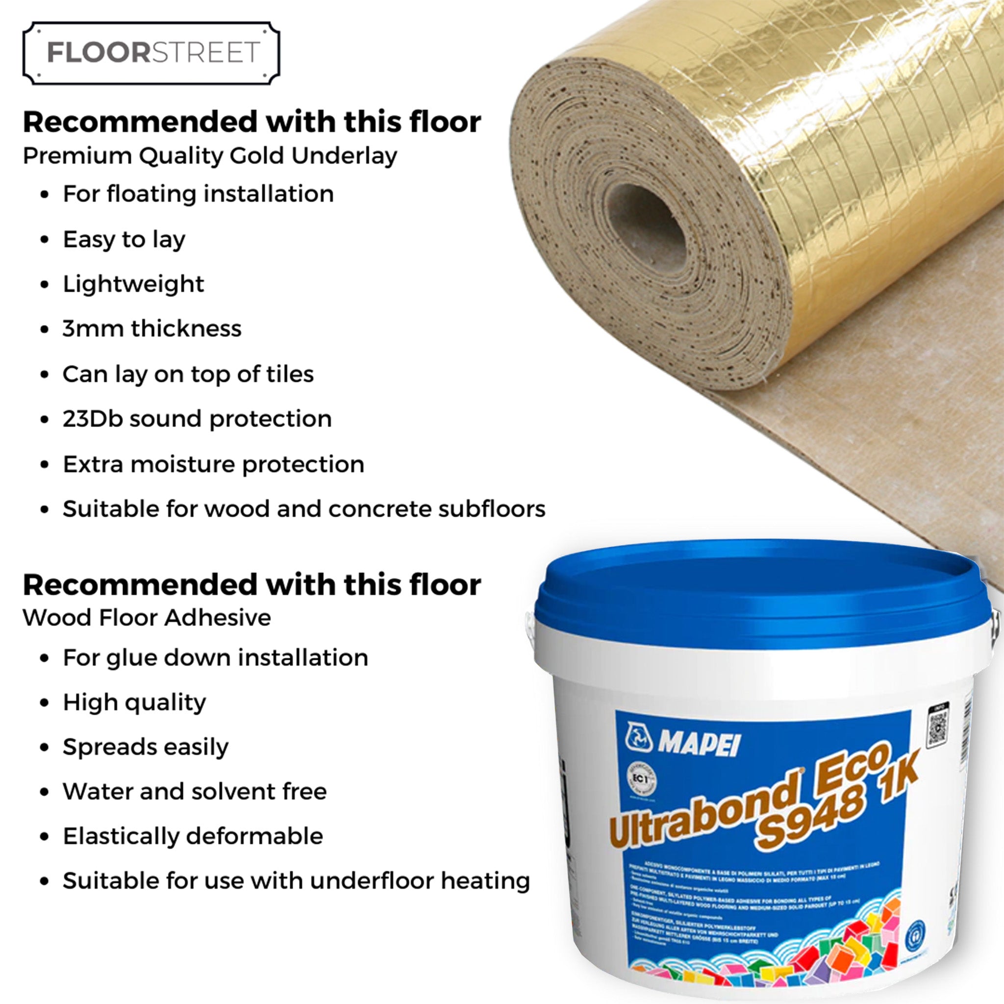 Deep Brushed Handscraped Golden Brushed & Lacquered 20/6 x 180mm Straight Engineered - Floor Street