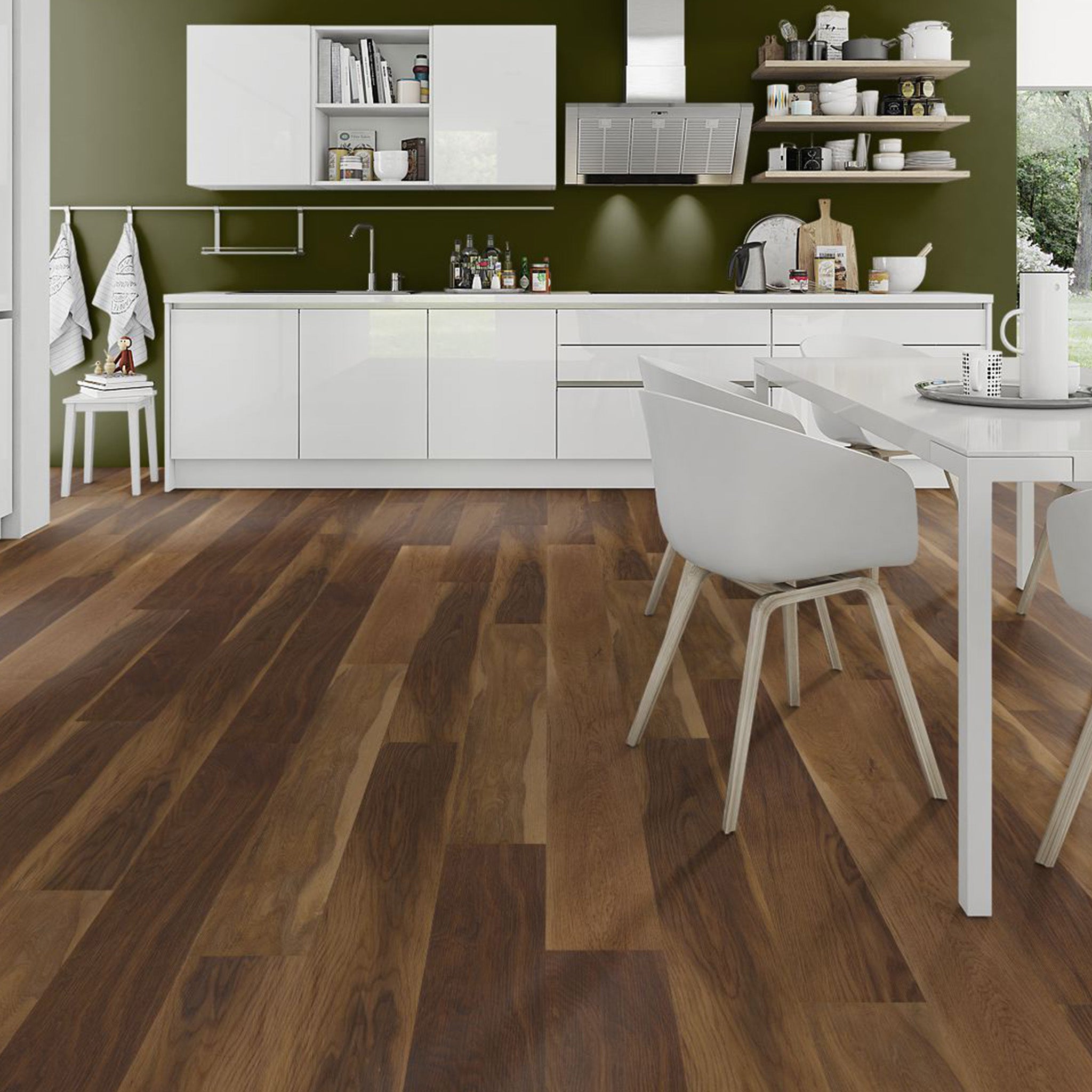 Espresso Oak 5mm Straight Waterproof Click Vinyl