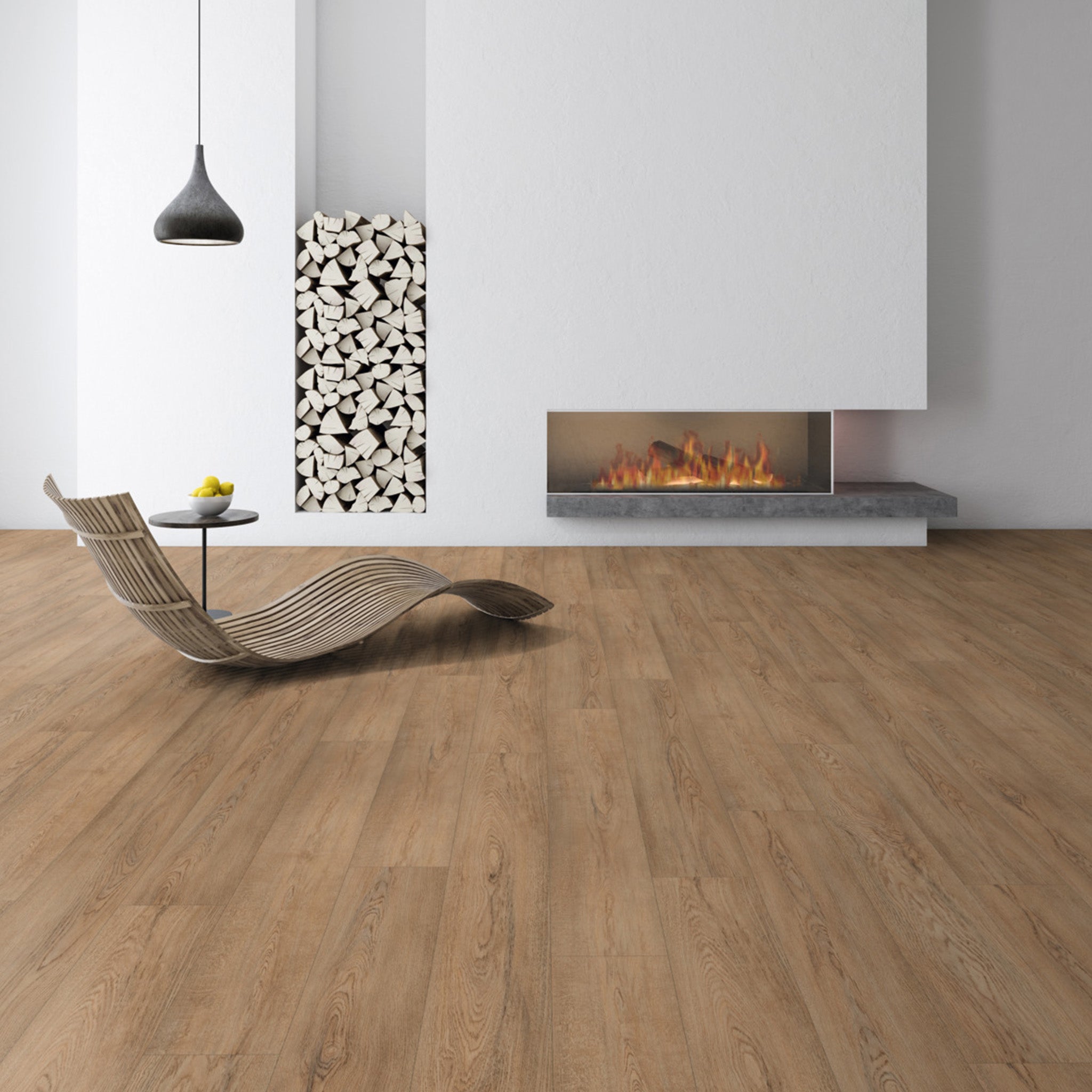 FLOORganic Oak Brera Nature 8.5mm Straight Waterproof Laminate - Floor Street