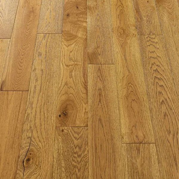 Golden Brushed & Lacquered 14/3 x 125mm Straight Engineered