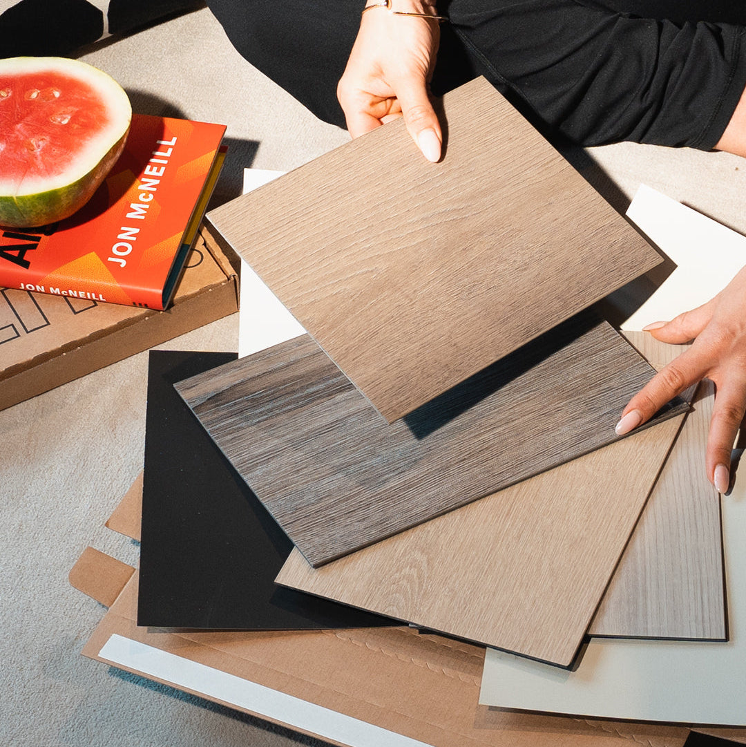 Grey Straight LVT Sample Bundle