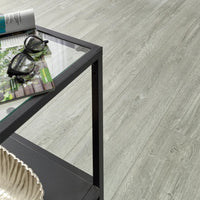 Light Grey Straight Click Vinyl SPC