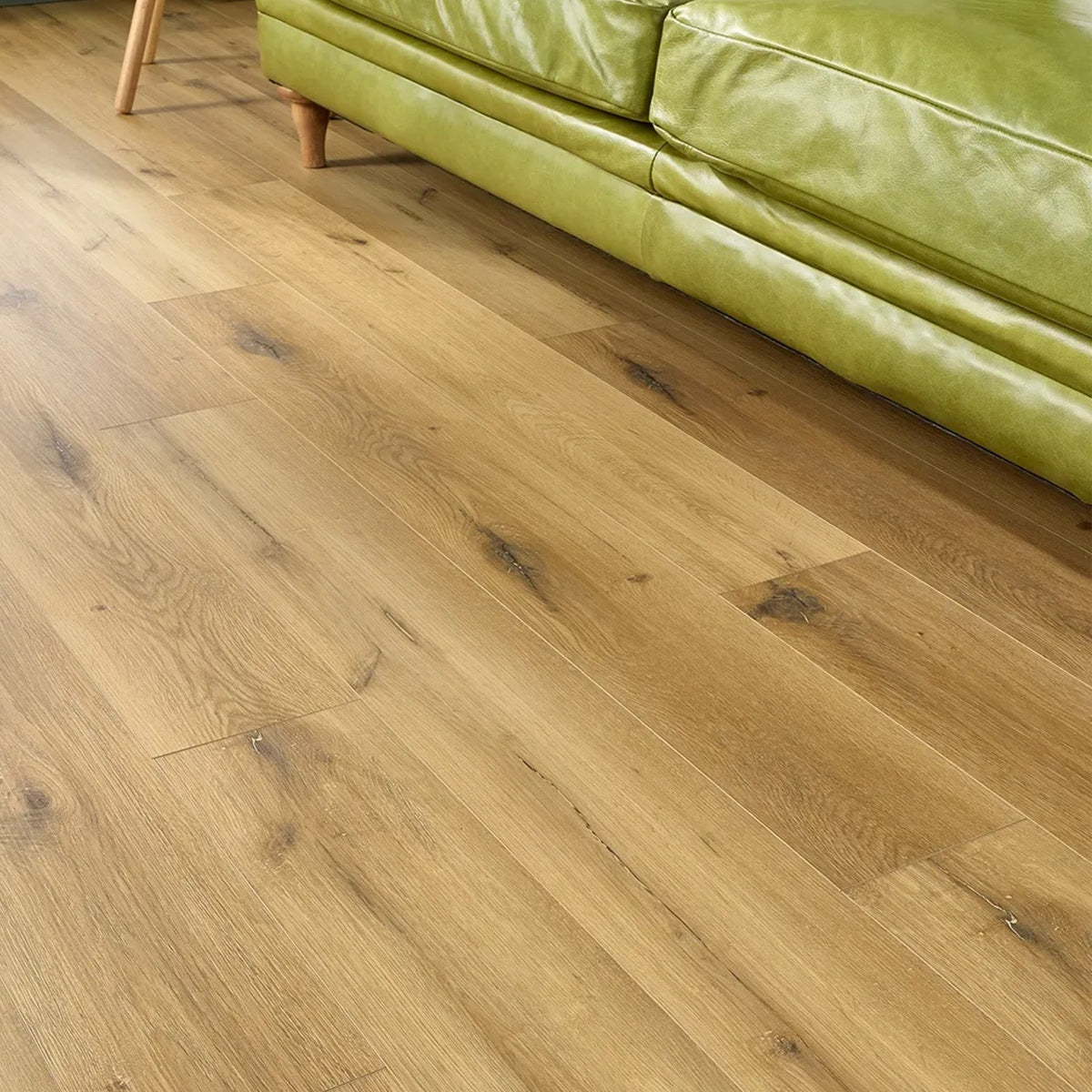 Hydro Loc Light Oak 6mm Straight Waterproof Click Vinyl - Floor Street