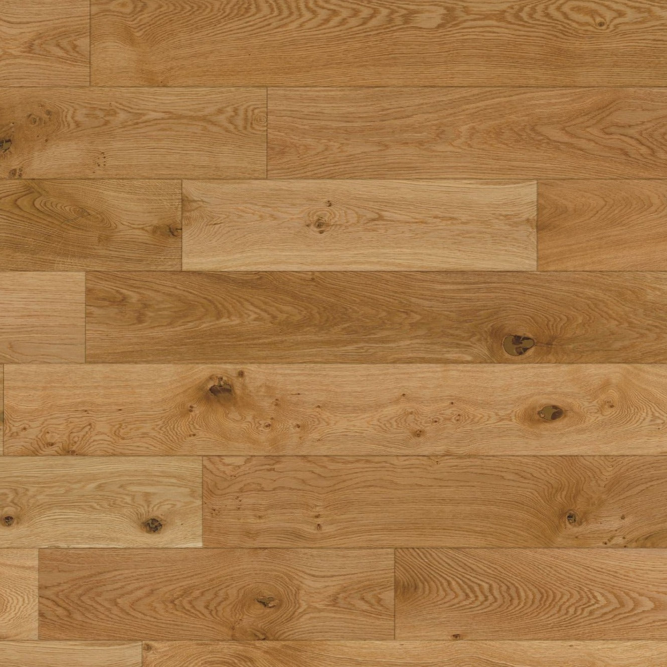 Oak Natural Brushed 20/6 x 190mm Straight Engineered