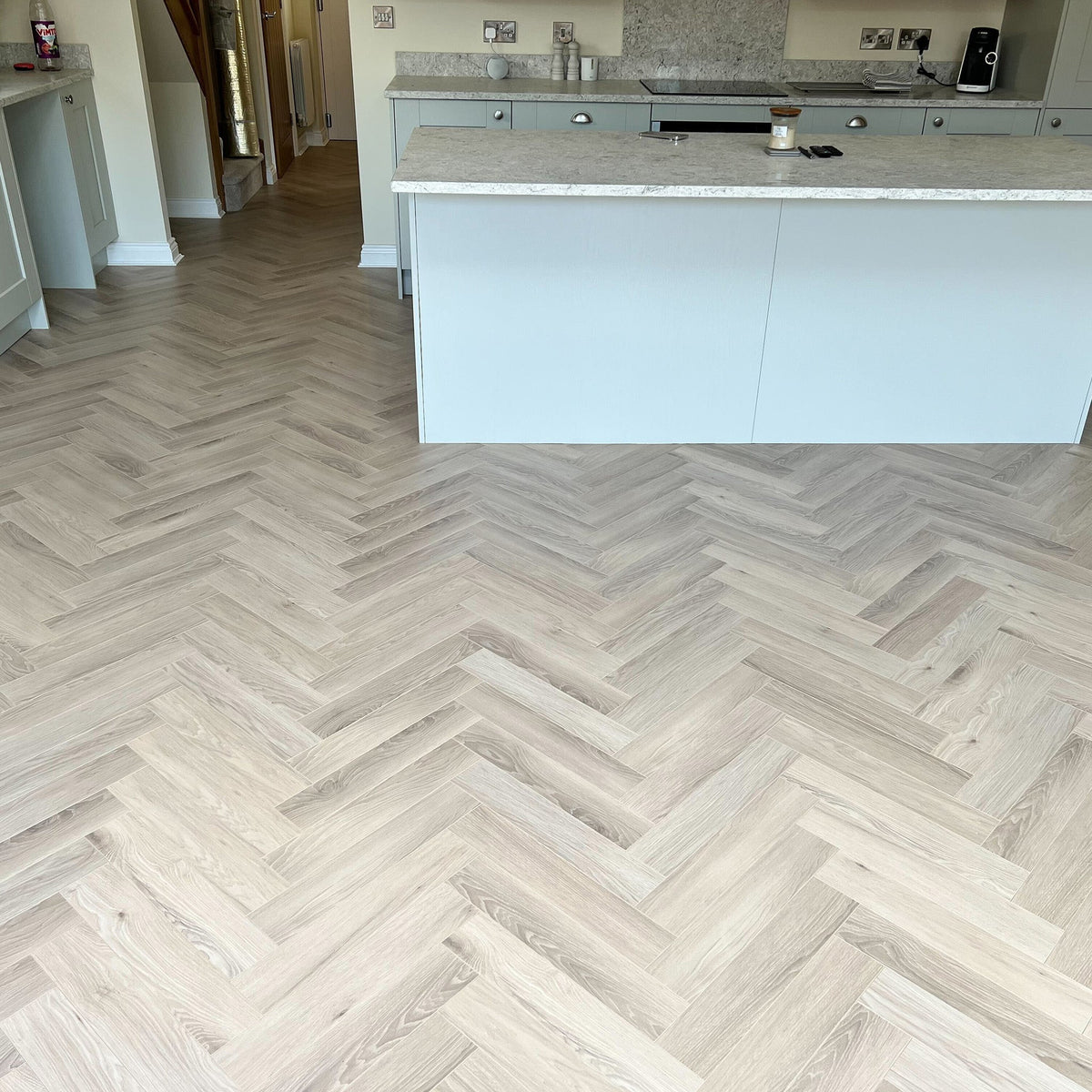 Malmo 12mm Herringbone Laminate - Floor Street