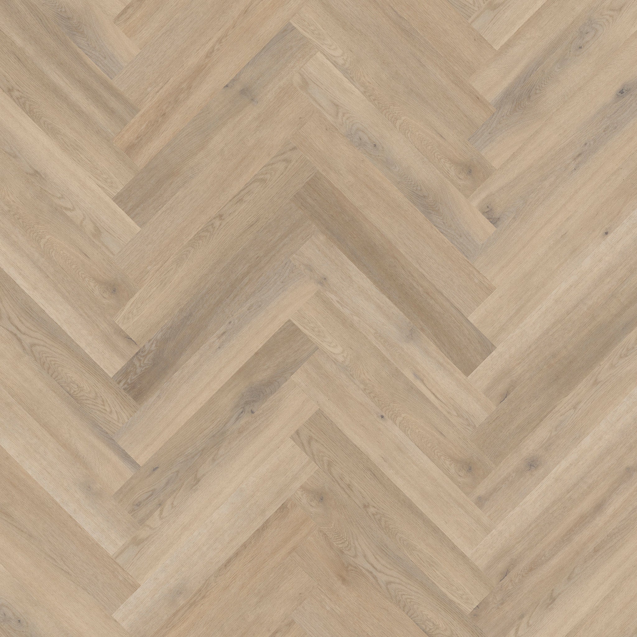 Naked Blond Oak 2mm Herringbone Waterproof LVT - Floor Street