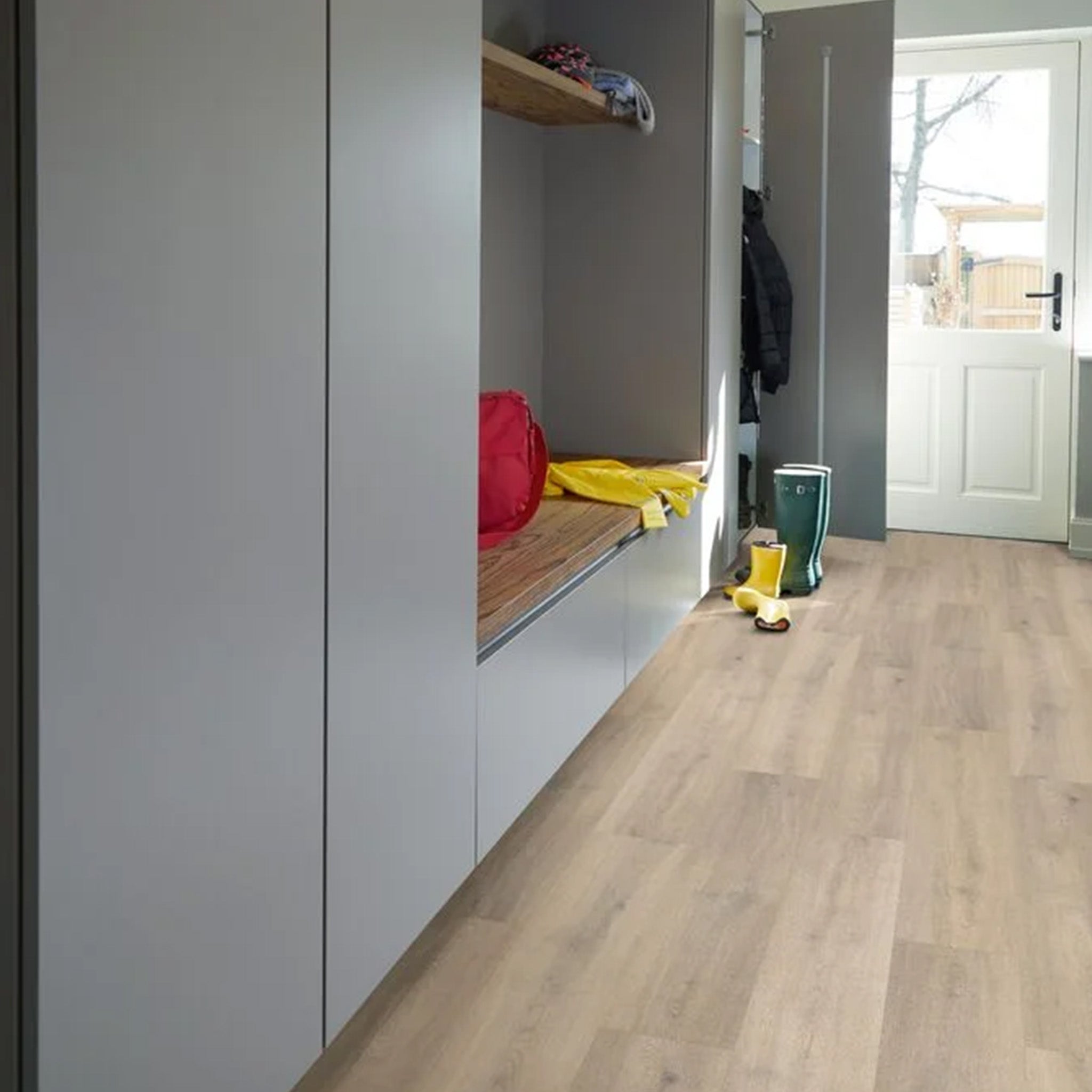 Naked Blond Oak 2mm Straight Waterproof LVT - Floor Street