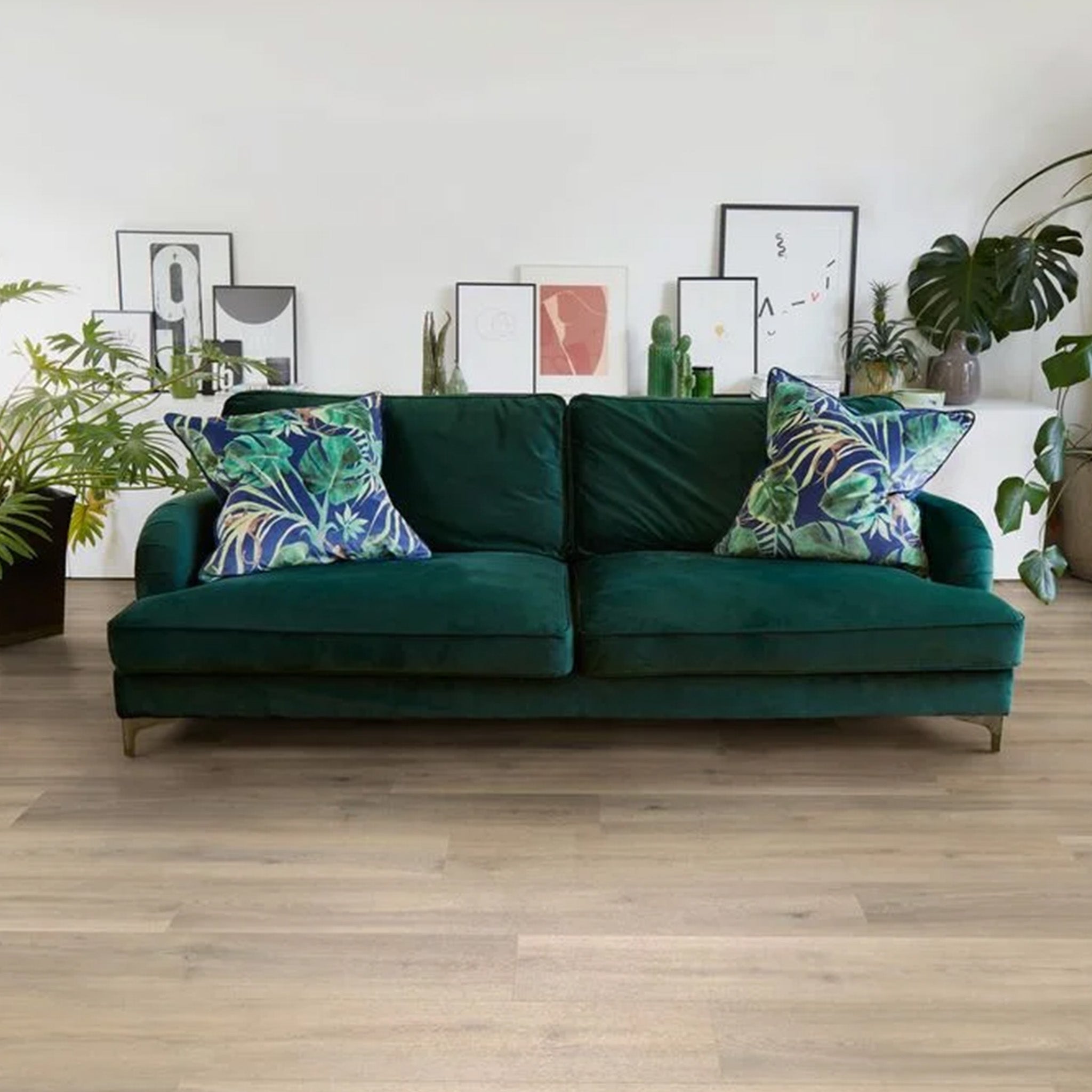 Naked Blond Oak 2mm Straight Waterproof LVT - Floor Street