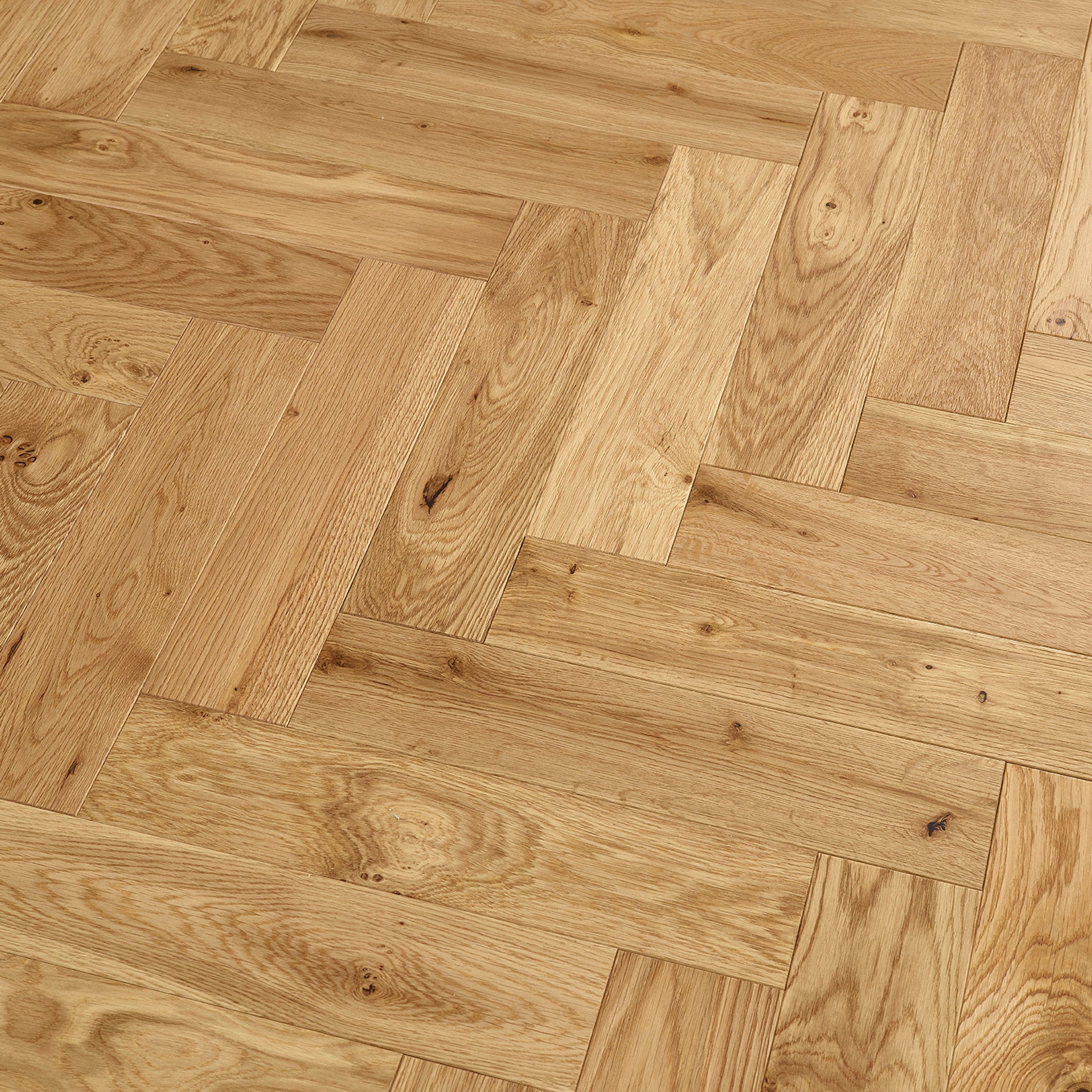 Timeless Oak Herringbone Engineered