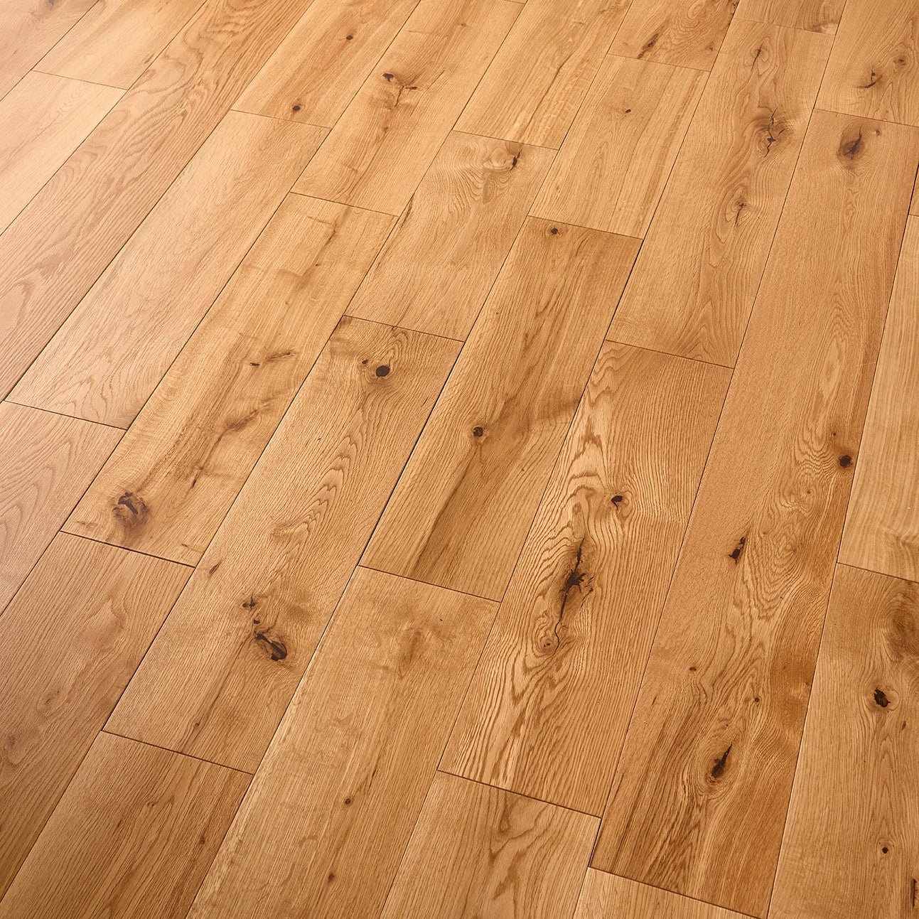 Natural Oak UV Lacquered 150mm Wide Plank - Floor Street