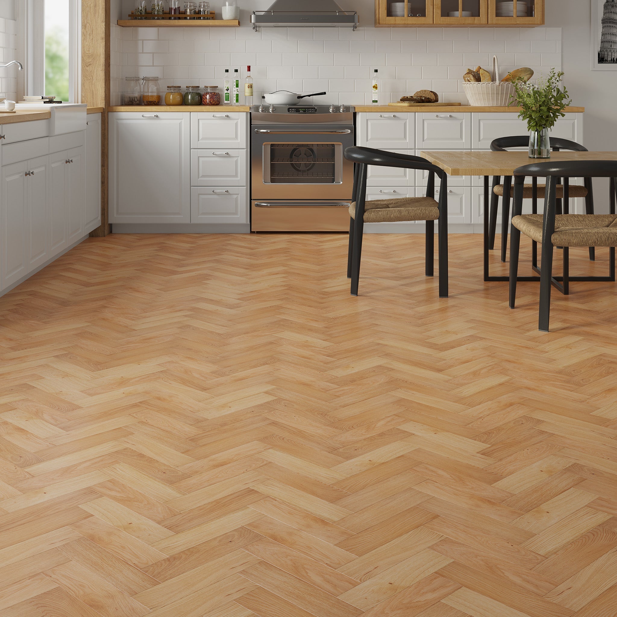 Paradise Herringbone Engineered - Floor Street