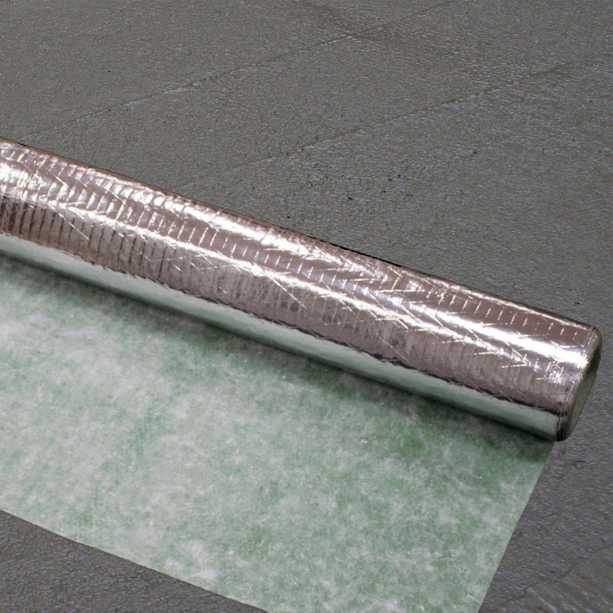 Premium Acoustic 2mm Rubber Underlay with DPM 10m2 Roll - Floor Street