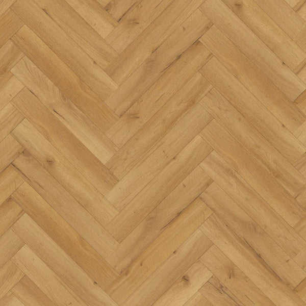 Pure Wood Oak 12mm Herringbone Laminate