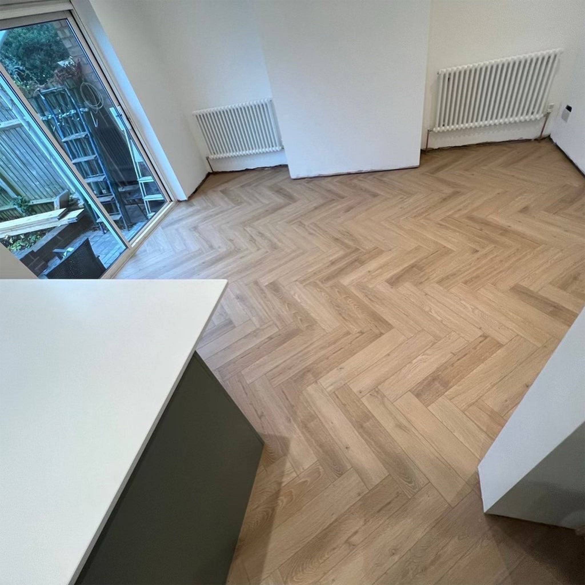 Buri Oak Herringbone Waterproof Click Vinyl