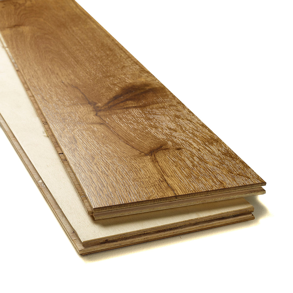 Smoked Brushed & Lacquered 15/4 x 190mm Straight Engineered - Floor Street