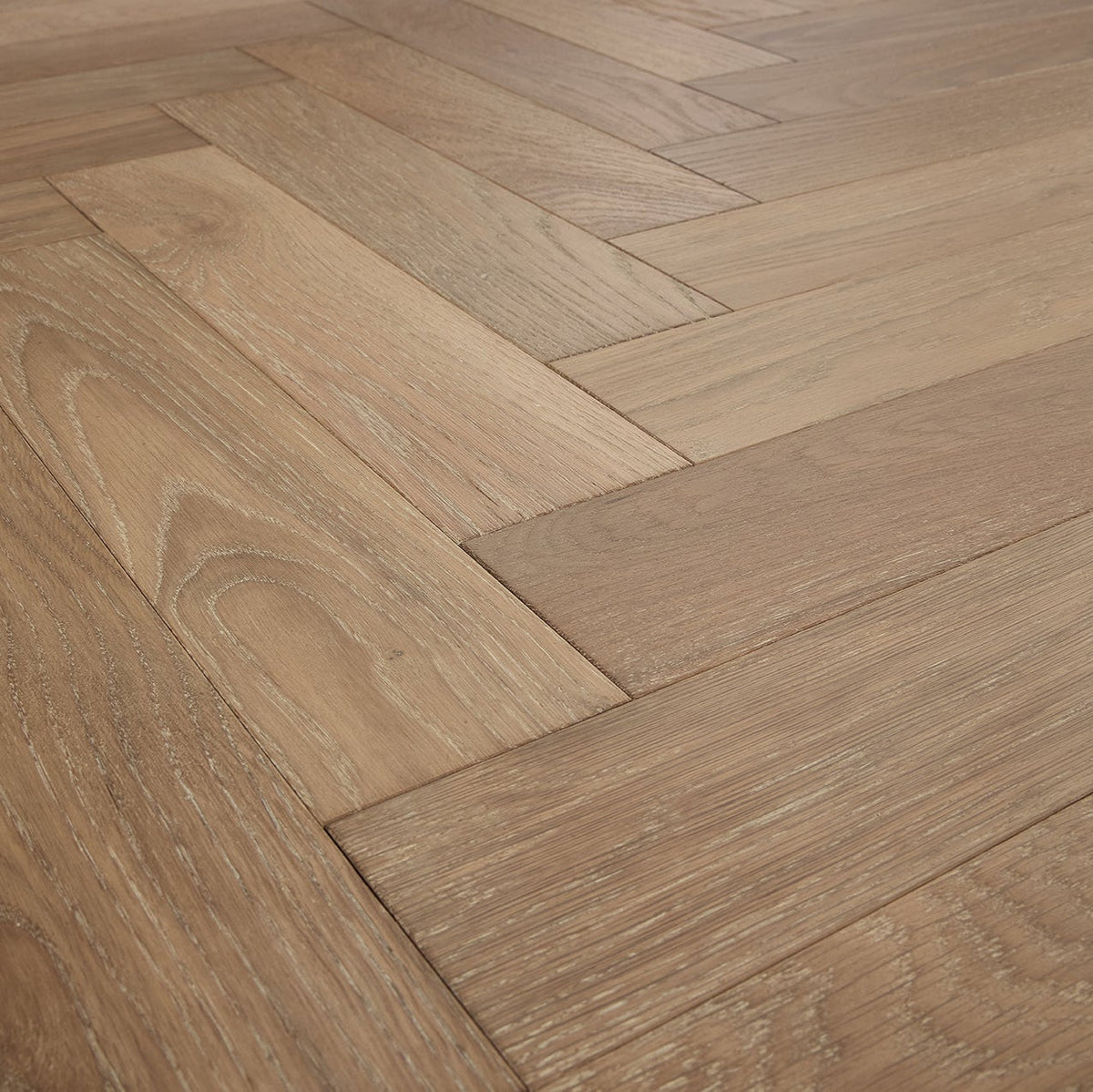 Smoked Grey Herringbone Engineered - Floor Street
