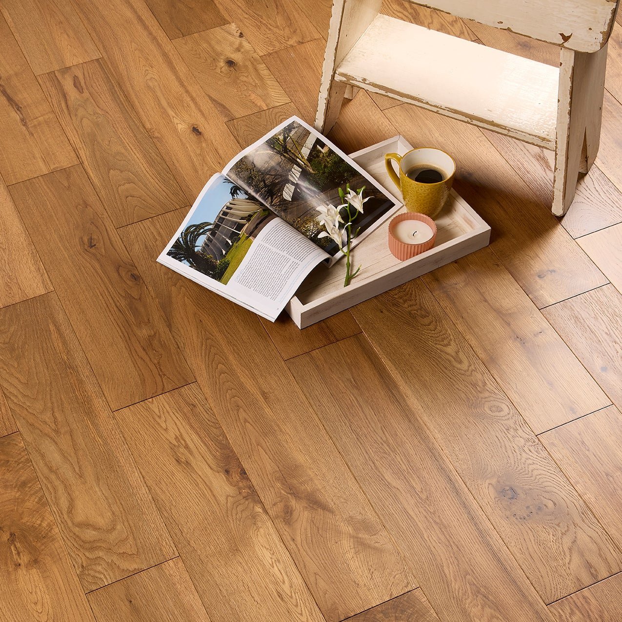 Smoked Oak Brushed & UV Lacquered - Floor Street