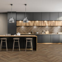 Uni Oak Herringbone Click Vinyl SPC