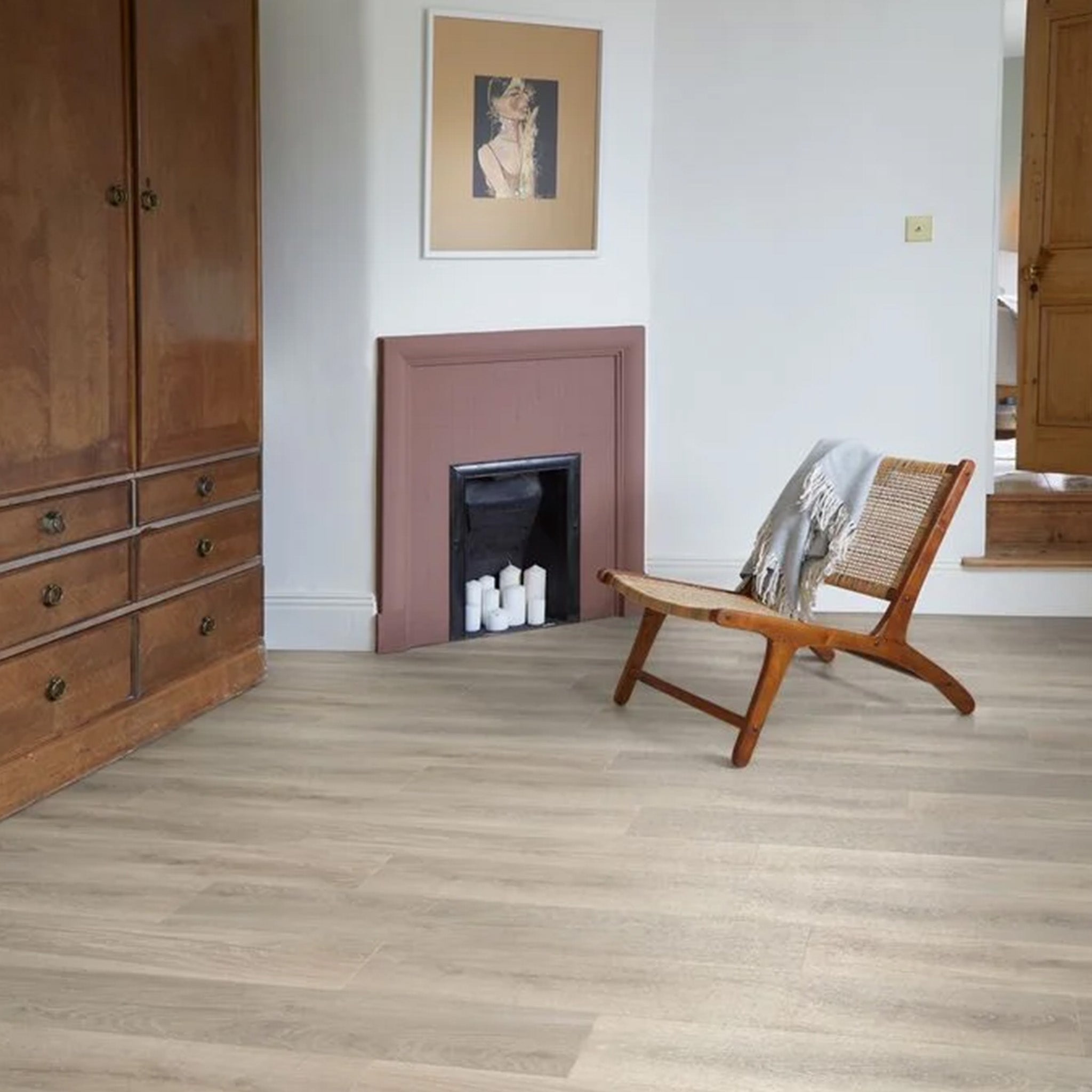Waterside Oak 2mm Straight Waterproof LVT - Floor Street
